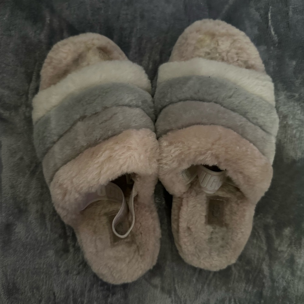 UGG Women's Plush Slippers - quartz